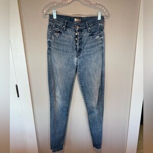 MOTHER Light Blue Skinny Jeans